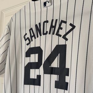Yankees Sanchez 24 Jersey